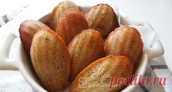 Мадлен из овсяной муки — Как готовить?