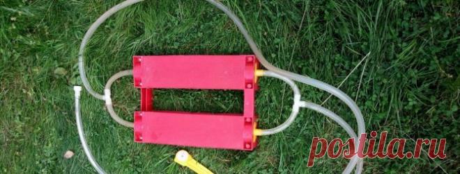 Дачный ножной душ-топтун своими руками: мастер-класс по изготовлению