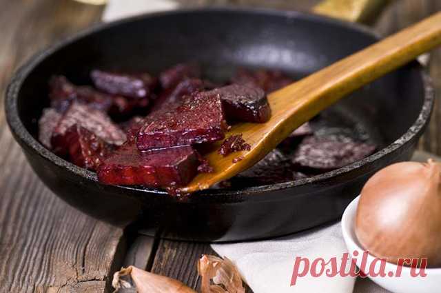 Жареная свекла по-пуатевински