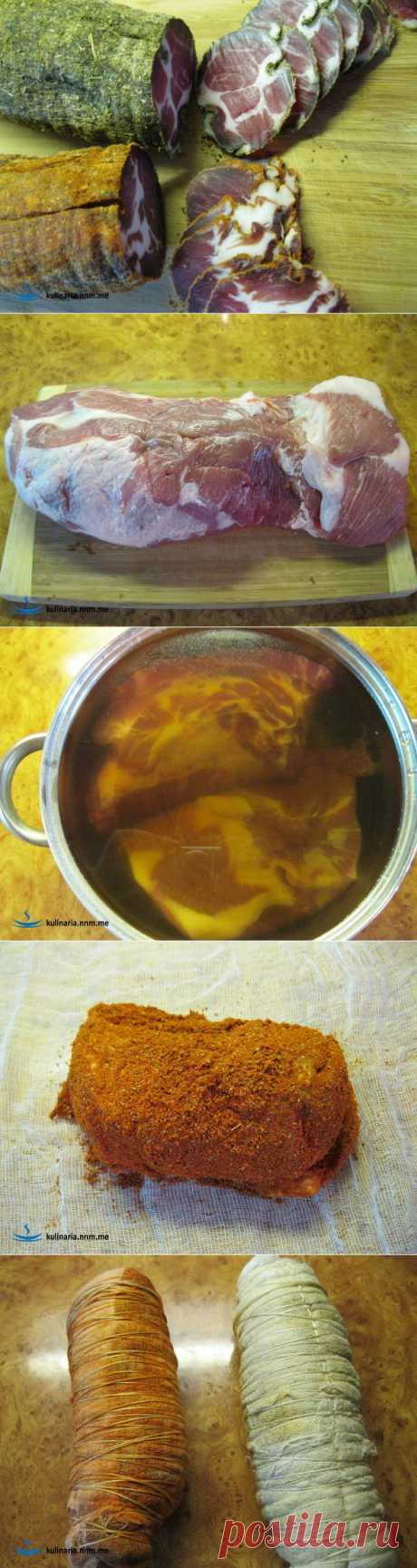 Вяленая свиная шея - Это долго, но это вкусно. И надо сказать – оно того стоит!