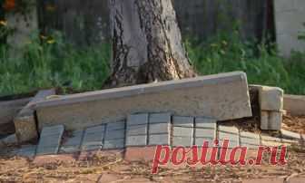 Весенние казусы с садовыми дорожками и как их избежать