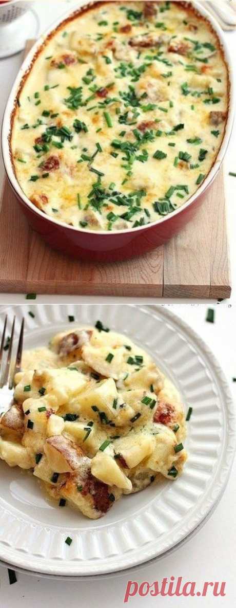 Самый вкусный картофель, запеченный в духовке