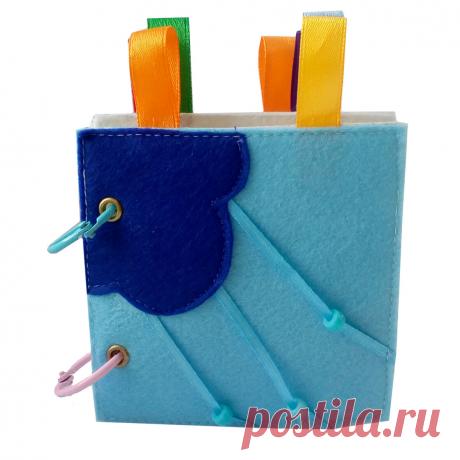 Изучаем цвета. Книжка из фетра Цветной дождик + мультик