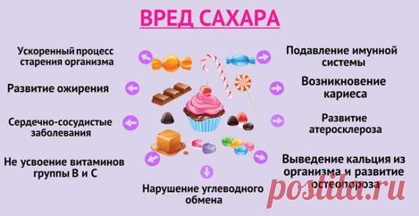 Отказ от сахара: что происходит с организмом по дням
