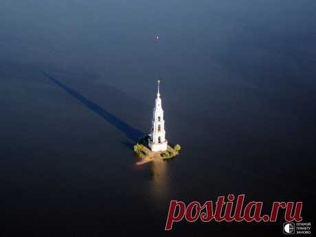 Колокольня в Калязине — одинокий памятник святости - Путешествуем вместе