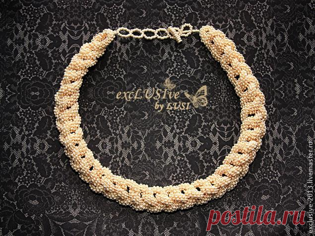 Изготовление ожерелья Pearl passion