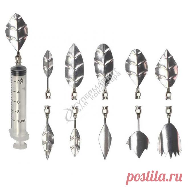 Кондитерский инвентарь — Инструменты для 3D-желейных тортов — Набор инструментов для 3D желе 10 шт тип A