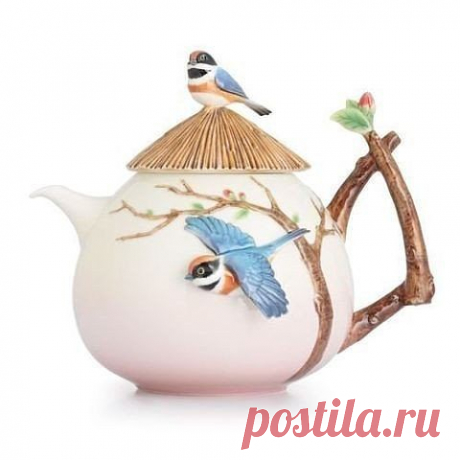 Потрясающие чайнички от Franz Porcelain