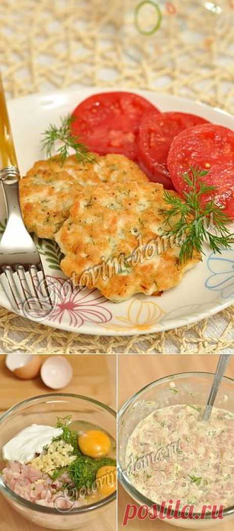 Рецепт: Куриные котлетки &quot;Нежность&quot;