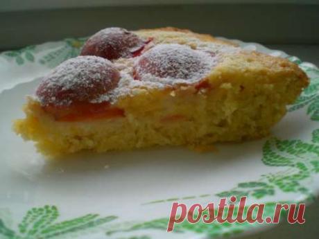 Рецепт: Быстрый пирог со сливами - все рецепты России