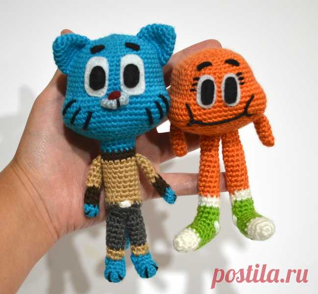 Gumball and Darwin by KimLCrochets on DeviantArt