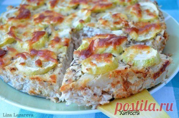 КАБАЧКОВЫЙ ПИРОГ-ЗАПЕКАНКА 🍕 / Райская пища