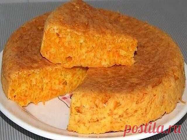 Нежнейший пирог-десерт из манки и морковки - просто тает во рту!!!