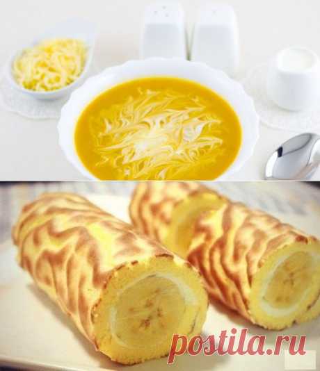 Банановый рулет