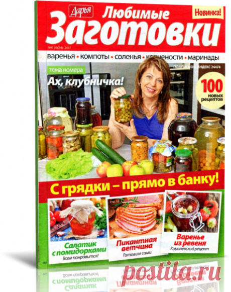 Читать онлайн / Дарья.Любимые заготовки №6 2017.