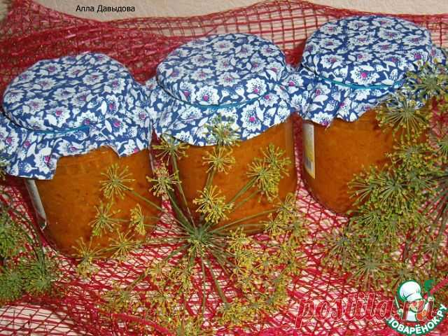 Кабачковая икра - кулинарный рецепт