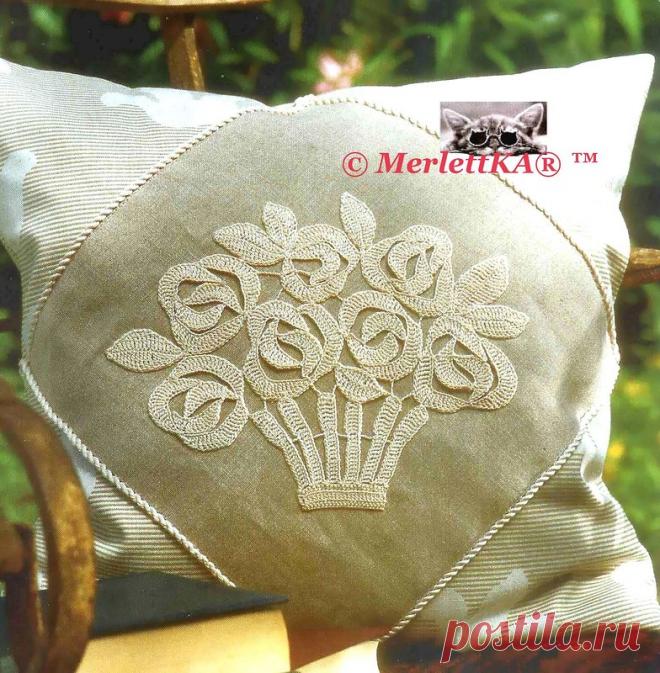 Вязание крючком - пледы, покрывала и подушки