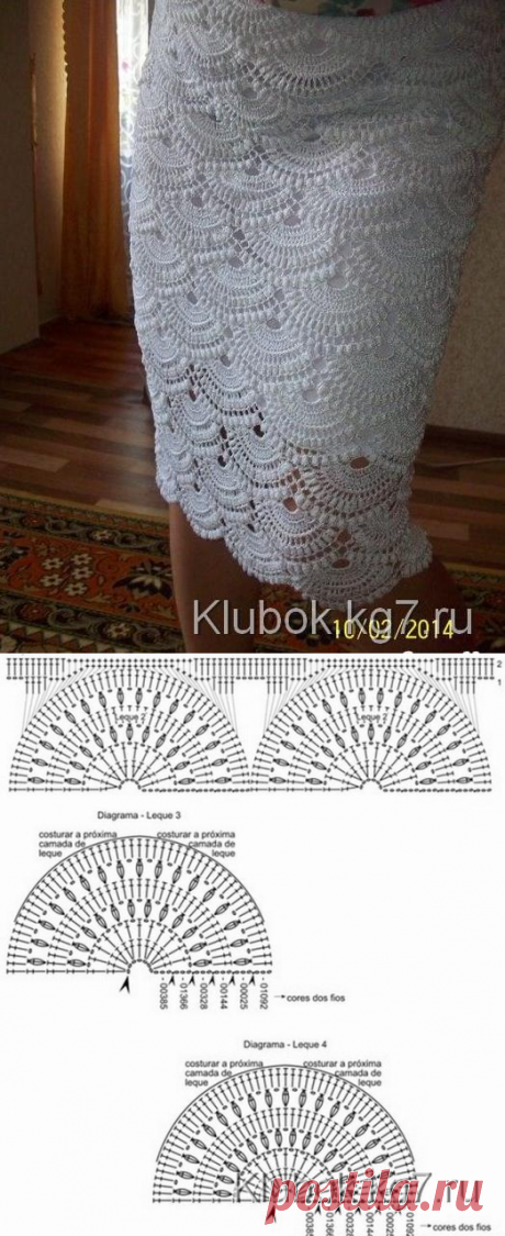 Юбка по мотивам Джованны Диас | Клубок