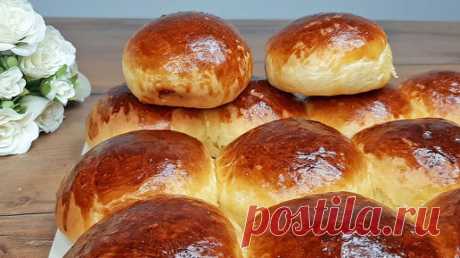 Булочки по 9 копеек, МЯГКИЕ КАК ПУХ!!!Простой рецепт булочек к чаю!!! | вкусная минута от Натальи | Дзен