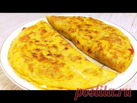 БЕЗ МУКИ и с ЛЮБОЙ НАЧИНКОЙ. Завтрак за 10 минут