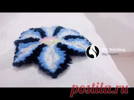 Easy Diy Flowers Ideas | Hand Embroidery Designs | DIY Stitching - 08