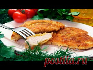 Сочные отбивные из куриного филе Как приготовить отбивные из курицы Ингредиенты:Филе куриное – 2 шт.Соль, перец – по вкусуЯйцо куриное – 1 шт.Мука пшеничная  - 2 ст. лПанировочные сухари – 3 ст. лПриправа для курицы – 0,5 ч. лРастительное масло – для жаркиКуриное филе промываем, обсушиваем при помощи бумажного полотенца или бумажных салфеток. Разрезаем...