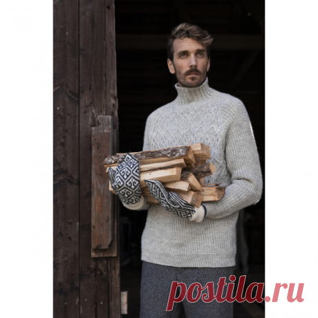 Novita Nalle: разноцветные варежки Hallavaara