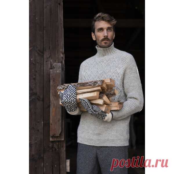 Novita Nalle: разноцветные варежки Hallavaara