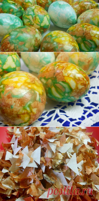 Вкусные рецепты: Мраморные яйца к Пасхе