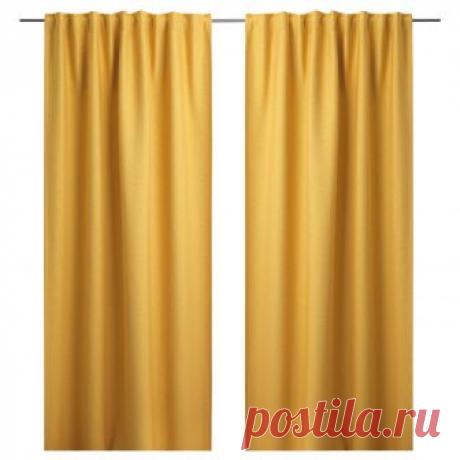 ВИЛБОРГ Гардины, 1 пара - IKEA