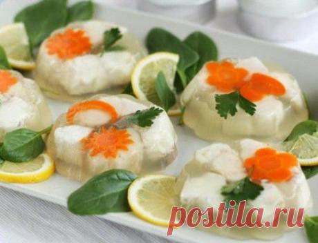 Заливное с судаком по-украински / Простые рецепты