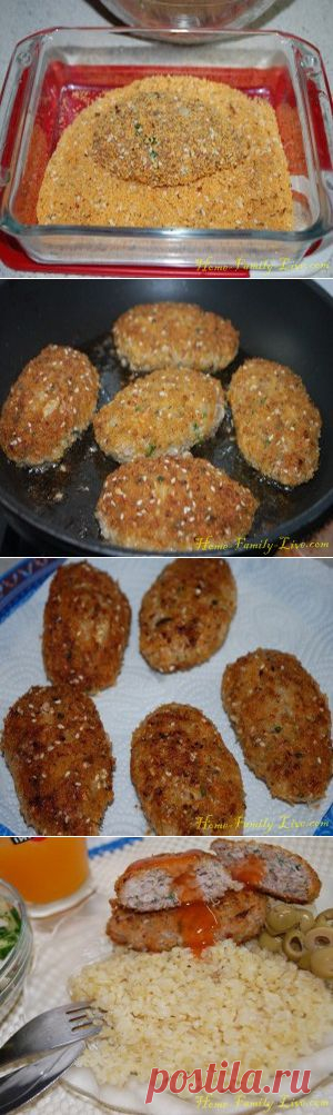 Котлеты - Кулинарные рецепты