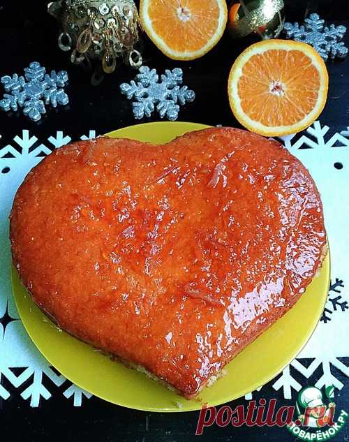 Рождественский апельсиновый пирог - кулинарный рецепт