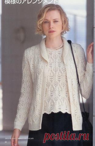 Узоры спицами / Вязание спицами / Вязание спицами для начинающих