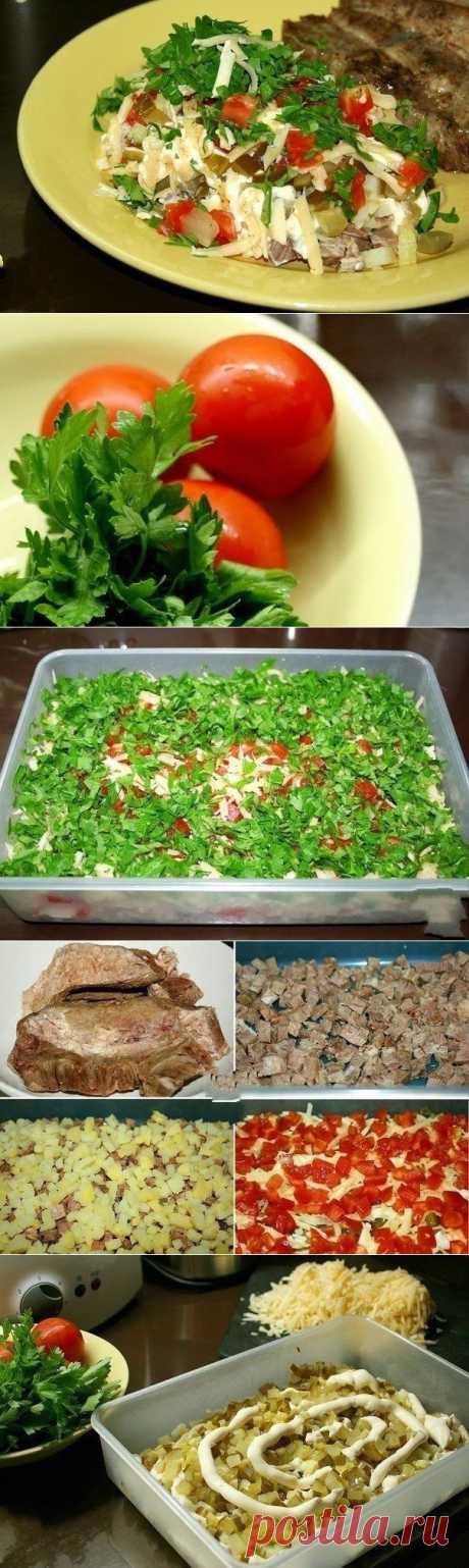 Как приготовить салат самый вкусный - рецепт, ингридиенты и фотографии