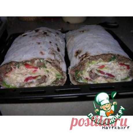 Рулет из лаваша - кулинарный рецепт