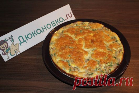 Пирог с рыбкой и яйцом по дюкану от Марии Клениной -&gt; Рецепты блюд из рыбы и морепродуктов по диете Дюкана - Дюкановка