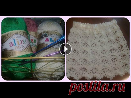 МК. Ажурная юбка крючком .Красивая и не сложная. Привет в данном видео мы с вами свяжем юбку и кушак для нее ПОДПИСЫВАЙСЯ: ►Канал на Яндекс дзен о вышивке - ► Мой второй канал-Канал - Копилка узоров ...