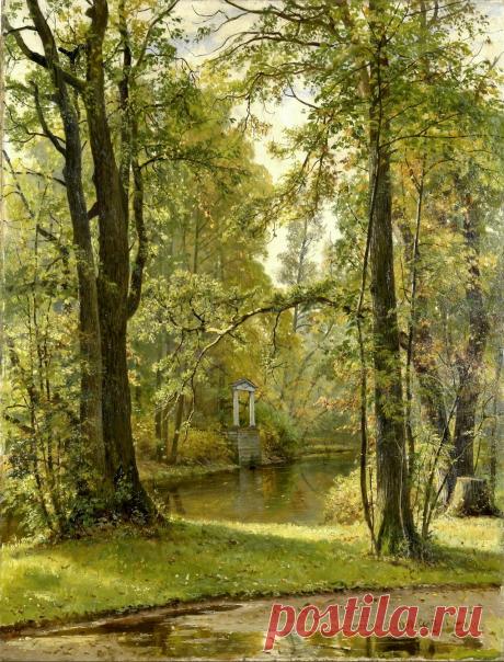 И. Шишкин &quot;Осень на Крестовском острове&quot;