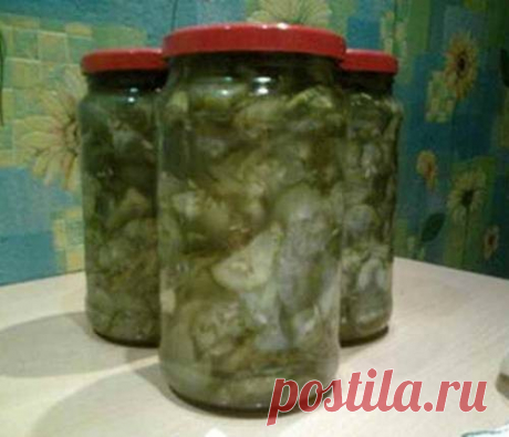 Салат из огурцов на зиму «Чесночный» - рецепт с фото