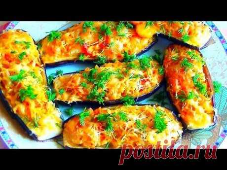 Лодочки из баклажанов &quot;Кораблики&quot; / Aubergine Boats &quot;Ships&quot;
