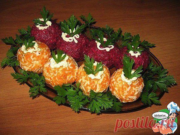 Блоги@Mail.Ru: "Шарики салатные" - оригинальная закуска на вашем столе