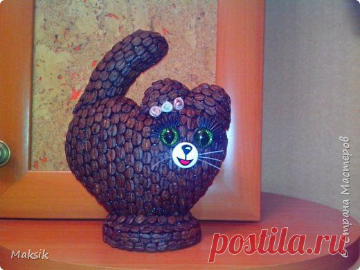 Кофейная кошечка | Страна Мастеров