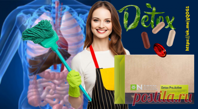 Detox Pro.Active - Siberian Super Natural Nutrition ECO 🍀  - Профессиональная система внутреннего детокс-контроля и комплексного очищения организма в экоупаковке. Премиум-класс.
 Заказываем с бесплатной доставкой и кешбэком до 25% по ссылке