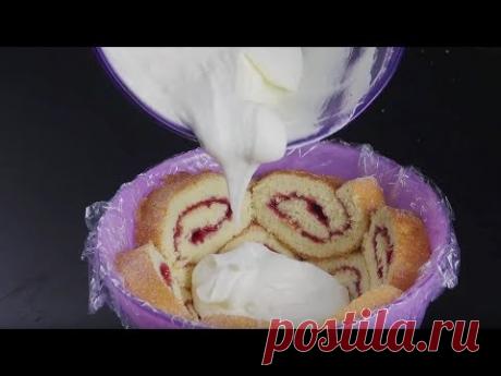 Кладем 11 кусочков рулета в глубокую миску. Результат - просто ВАУ!