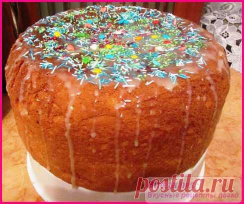 Кулич пасхальный в мультиварке