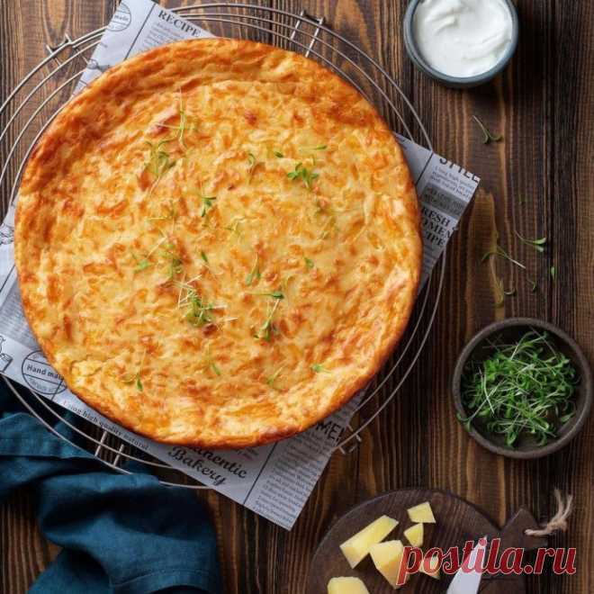 ​Очень сырный пирог Ингредиенты на большую форму 28 см:Сметана 15% — 400 гЯйцо — 1 шт Растительное масло — 3 ст. л. Соль — 1 щепотка Разрыхлитель — 1 ч. л. Сыр — 400 г Мука — 150 г
⠀ Приготовление:1. Сметану, яйцо, растительное масло и...