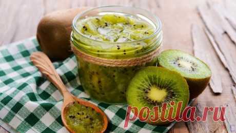 Вкусное варенье из киви и лимонов