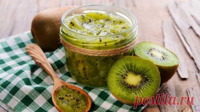Вкусное варенье из киви и лимонов