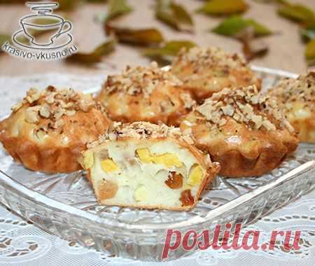 Маффины с тыквой, кабачком и изюмом | Готовим красиво и вкусно